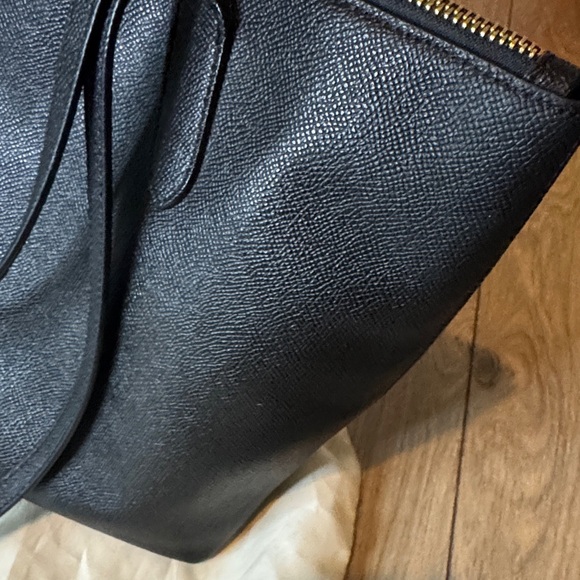 Coach Black Leather Zip-Top Tote bag - Picture 4 of 14